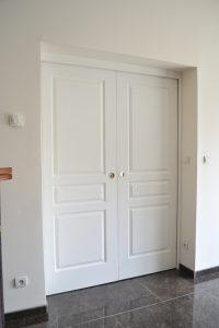 Les portes à galandages dans les Maisons Auton'home pour un maximum de décloisonnement et d'espace