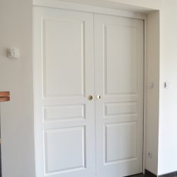 Les portes à galandages dans les Maisons Auton'home pour un maximum de décloisonnement et d'espace